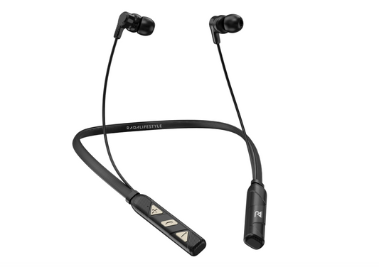 Radalifestyle Pro6 Dynamic Bass Bluetooth In Ear Neckband with Upto 8 Hours Playback