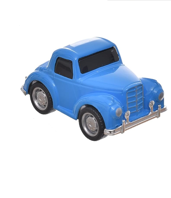 Alloy Racing Car Toy With Old Car Design For Kids - Blue