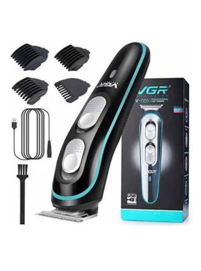 VGR Navigator V-055 USB Charging Men Hair Trimmer Black/Blue