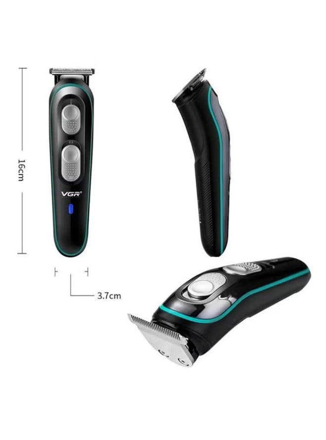 VGR Navigator V-055 USB Charging Men Hair Trimmer Black/Blue