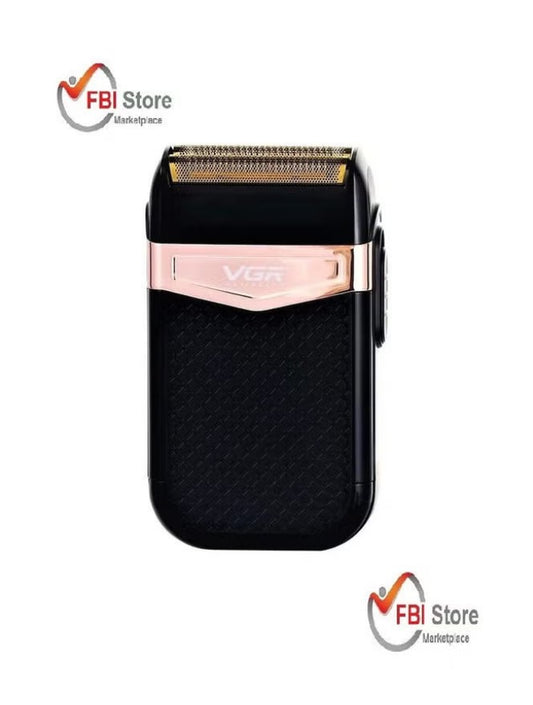 VGR V-331 Twin Blade Foil Shaver Beard Trimmer Professional Rechargeable Cordless Electric Shaver Razor Black/Rose Gold