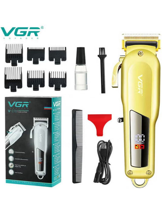VGR V-278 Zero Adjustable Professional Rechargeable Hair Trimmer Multicolour