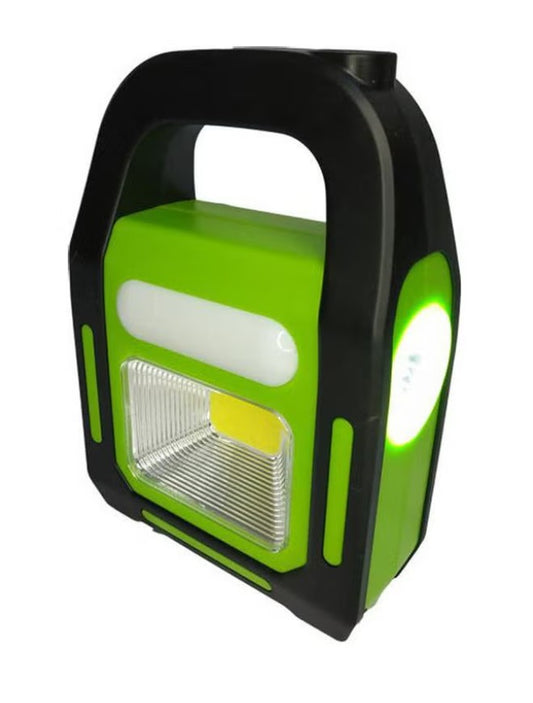 Generic Camping Picnic Solar Charging Flashlight Green 20X6.8X14.4cm