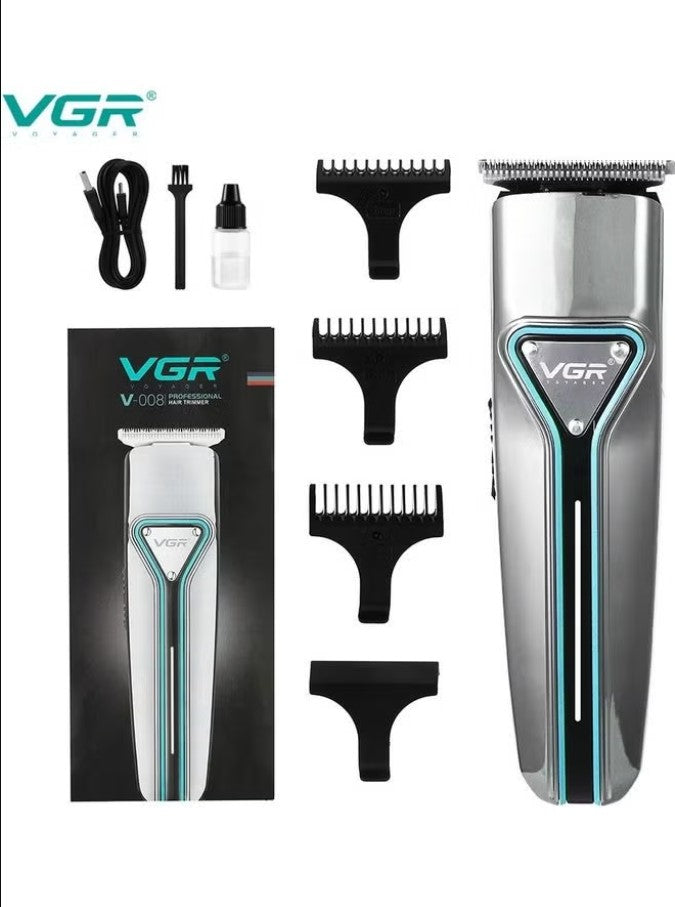 VGR V-008 Professional Electric Cordless Hair Trimmer Multicolour 700grams