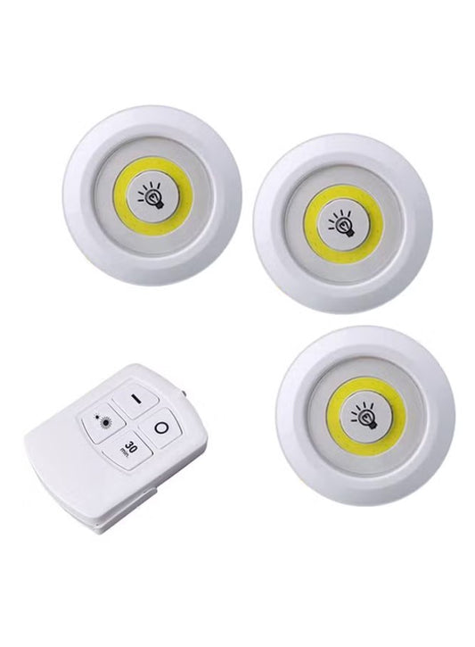 Generic LED Wall Lamp With Remote Control White
