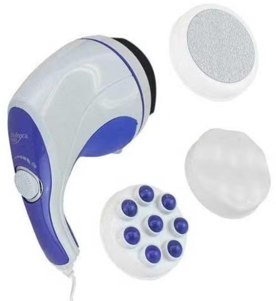 Relax & Spin Tone Massage And Relax Device White Blue
