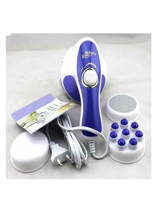 Relax & Spin Tone Massage And Relax Device White Blue