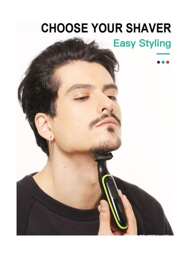 VGR V-017 Professional Rechargeable Hair Trimmer Multicolour