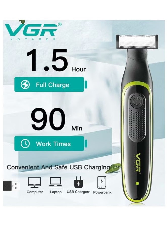 VGR V-017 Professional Rechargeable Hair Trimmer Multicolour
