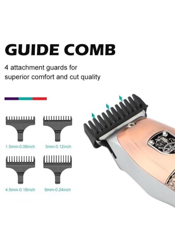 VGR V-976 New Design Metal Beard Trimmer Professional Cordless Hair Trimmer Multicolor