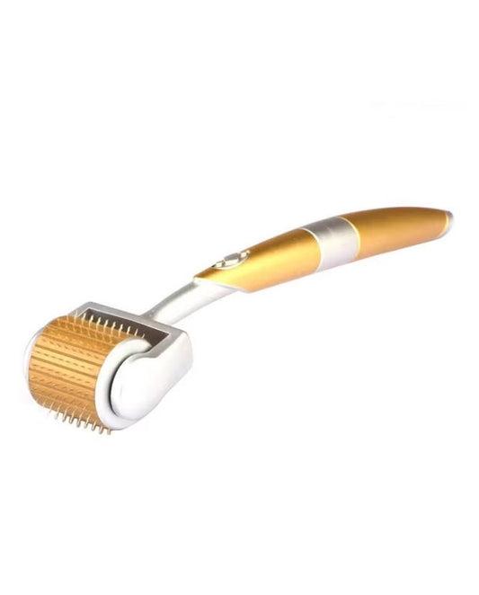 ZGTS Acne And Cellulite Derma Roller Gold/White