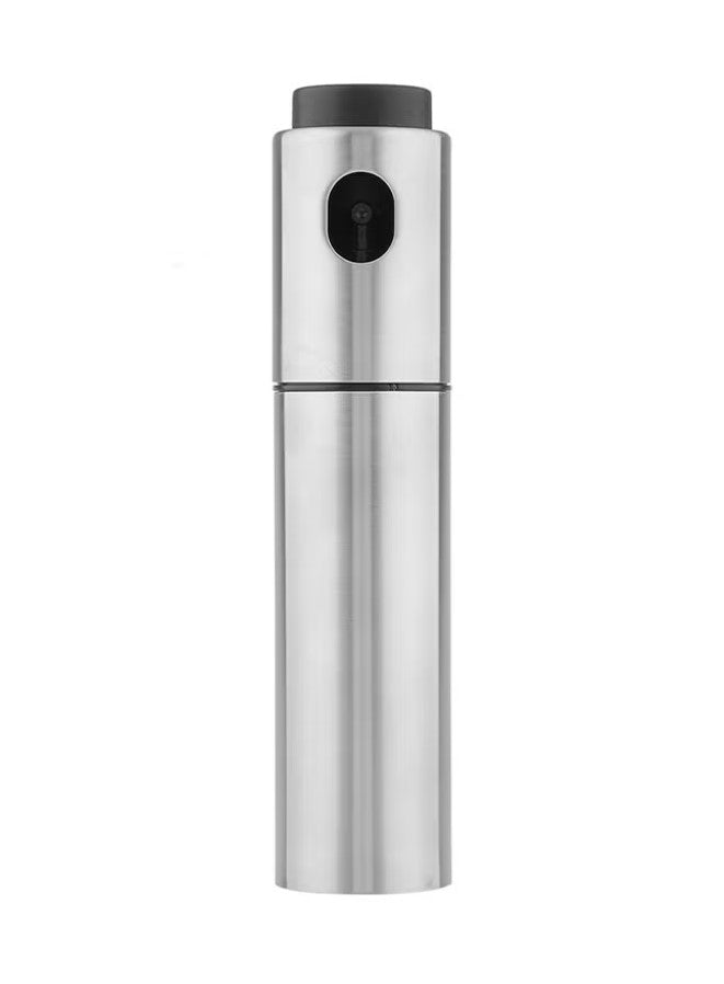 Generic Stainless Steel Pump Oil Sprayer Silver 17.8 x 4cm