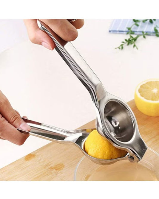 Generic Jochapa Manual Lemon Squeezer Stainless  Lemon Juicer Press Silver 20cm