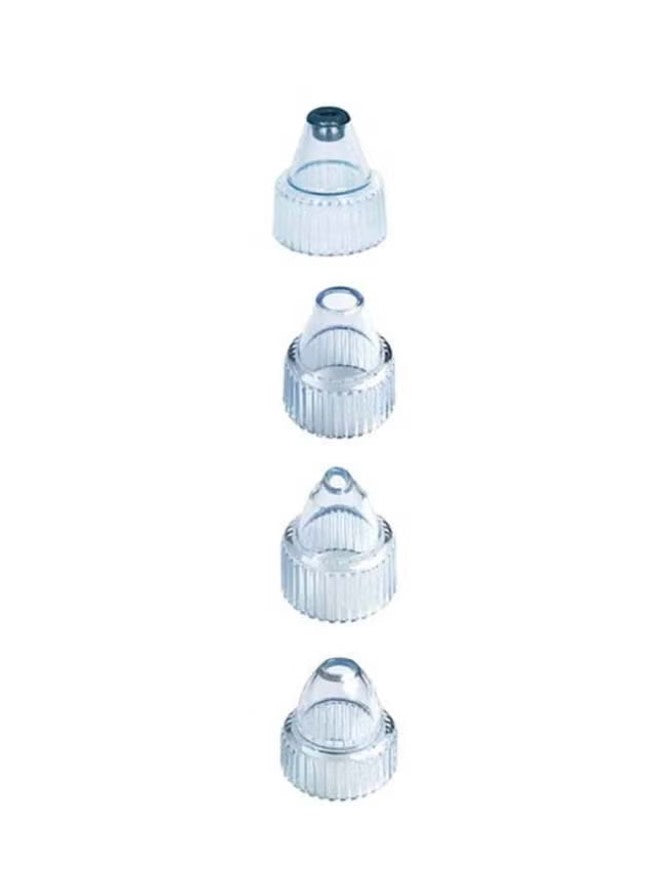 Generic 4 In 1 Blackhead Remover Device White And Clear