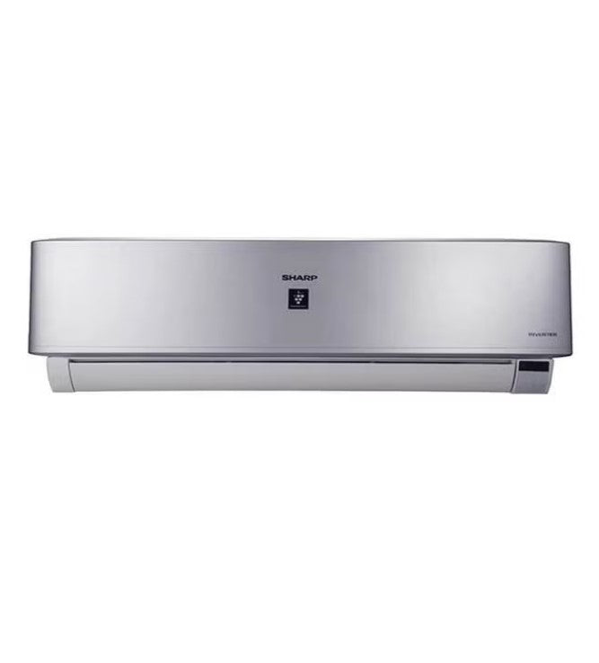 SHARP Cool Split Air Conditioner Inverter With Plasma Cluster, 2.25Hp AH-XP18UHE Silver