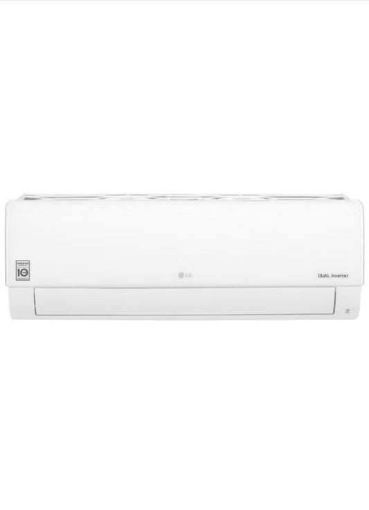 LG Dual Cool Split Inverter Air Conditioner, 1.5 HP, Cooling Only S4NQ12JA3AE White