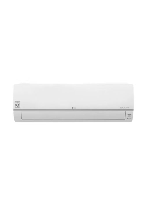 LG Air conditioner DUALCOOL Inverter Compressor, S-Plus, 1.5 HP Cooling/Heating S4-W12JA2MA White