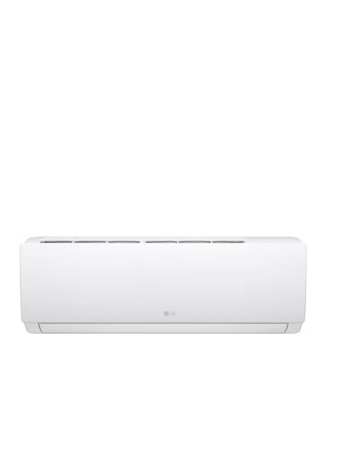 LG LG HERO On/Off Air Conditioner 3 HP Cooling/Heating , Fast Cooling & Heating, Auto Swing, Smart Diagnosis, Dual Sensing, Blue Fin, Sleep Mode S4-H24TZAAE White