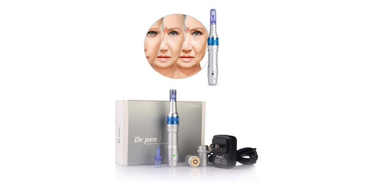 Dr. Pen Wireless Derma Pen Ultima A6 for Acne Scars and Wrinkles