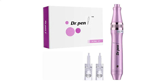 Dr. pen Ultima M7 Professional Microneedling Pen Wireless Electric Derma Pen with 2pcs Needles Cartridges Size 12
