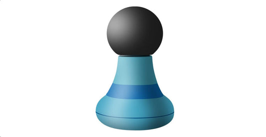 KROSTY Electric Mini Handheld Massager body massager for the back of neck and shoulders (BLUE)