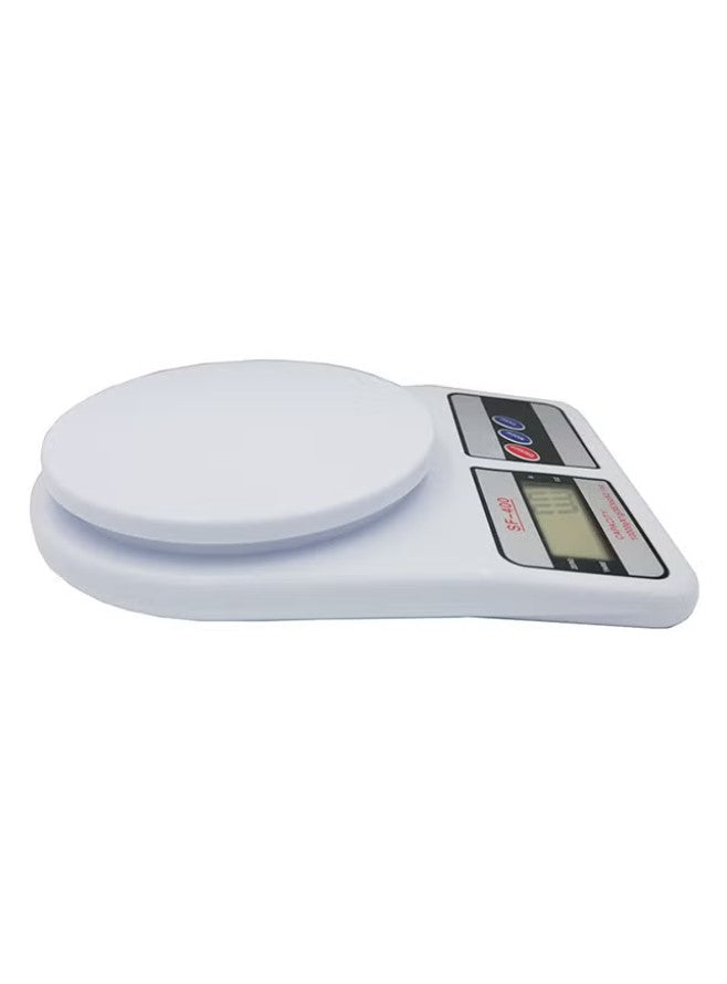 Generic Kitchen Digital Scale White/Black 10kg