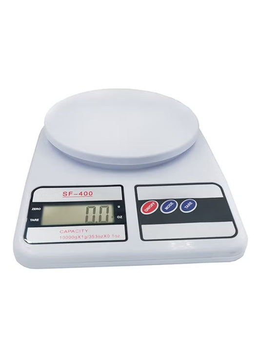 Generic Kitchen Digital Scale White/Black 10kg