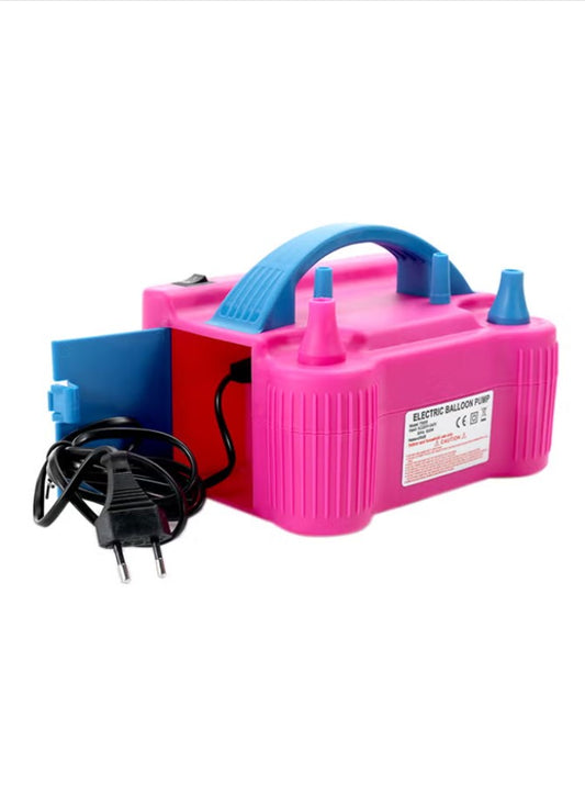 Generic 600 W Electric High Power Two Nozzle Air Blower Balloon Inflator Pump Multicolour