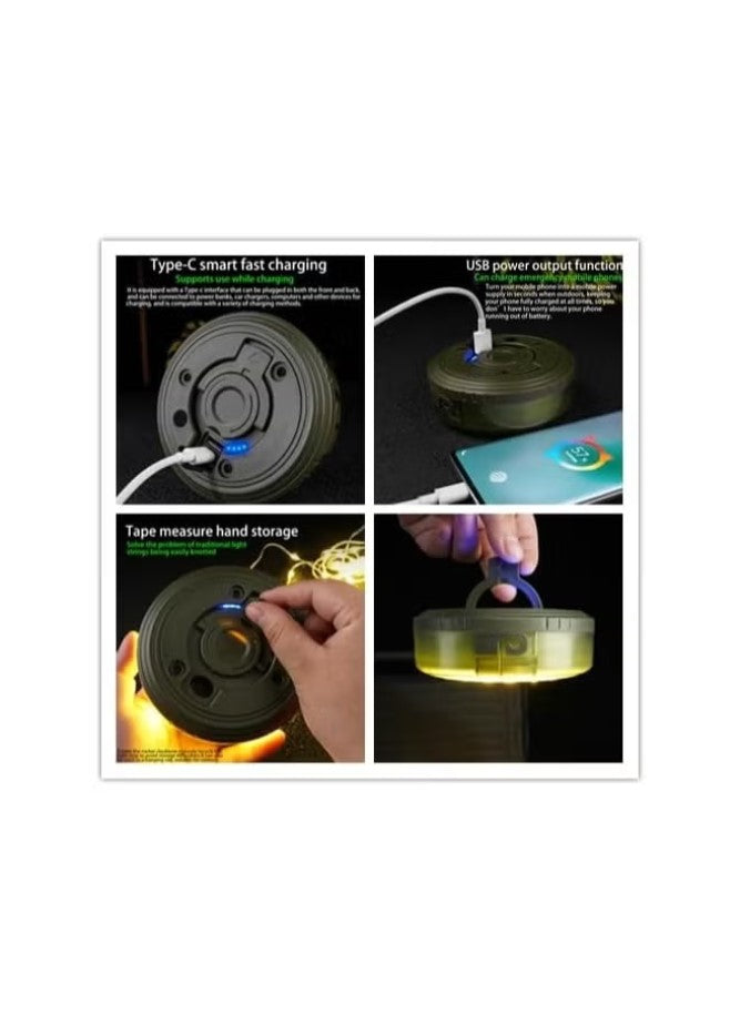 Generic Portable Camping String Lights, Camping String Lights, Outdoor Waterproof String Lights, Camping String Lights, Camping String Lights, Camping Travel Home Emergency String Lights