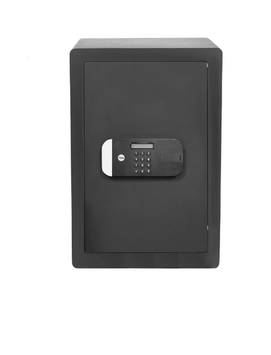 Yale Biometric High Security Safe (SKG Certified), Combination and Fingerprint, Can Be Placed and Seal - Charcoal, Black