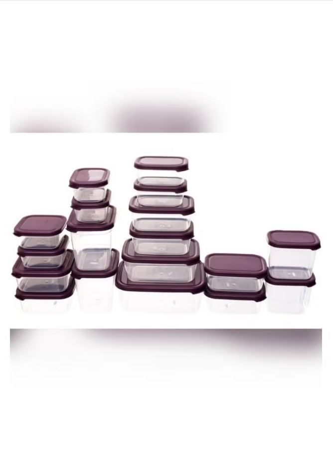 AKSA Set Food Container Of 18 Boxes..