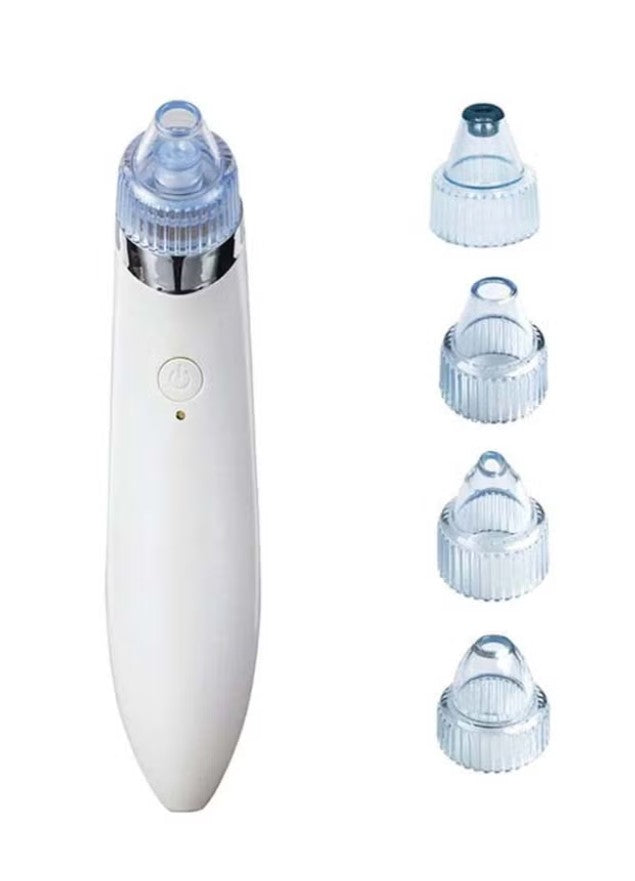 Generic 4 In 1 Blackhead Remover Device White And Clear