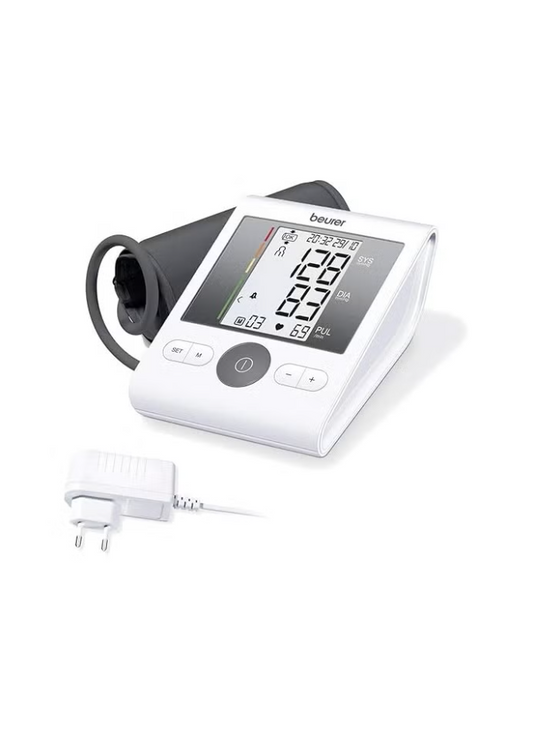 Beurer Bm 28 Upper Arm Blood Pressure Monitor + adapter