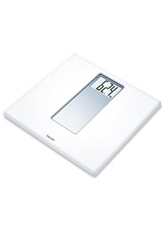 Beurer Weight Scale Glass Electronic White 180 Kg - PS160