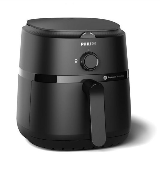 Philips Air Fryer L - 1500W - 4.1L- 0.8KGs - 12-in-1 Cooking Functions - Rapid Air Technology - Black - NA120/00