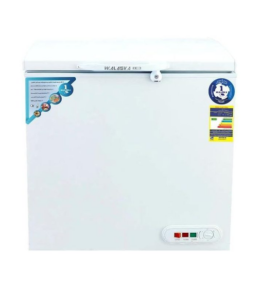 Alaska W.Alaska Chest Deep Freezer, Defrost, 200 Liter, White - CH200