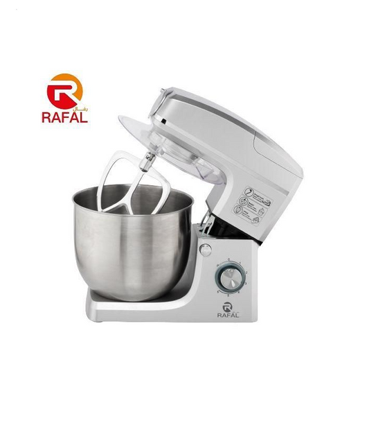 Rafal Stand Mixer ( Jumbo )10 Litre - 2200 Watt - Antibreak Lid- Silver-RA0528-S
