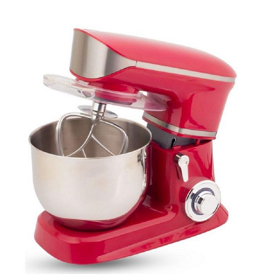 Rafal Stand Mixer 5 Liter - 1300 Watt - Red - RA0524