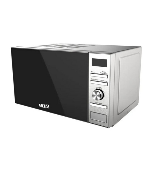 ATA Microwave 20 Liter Digital 1200 Watt -Silver- MW20LG001