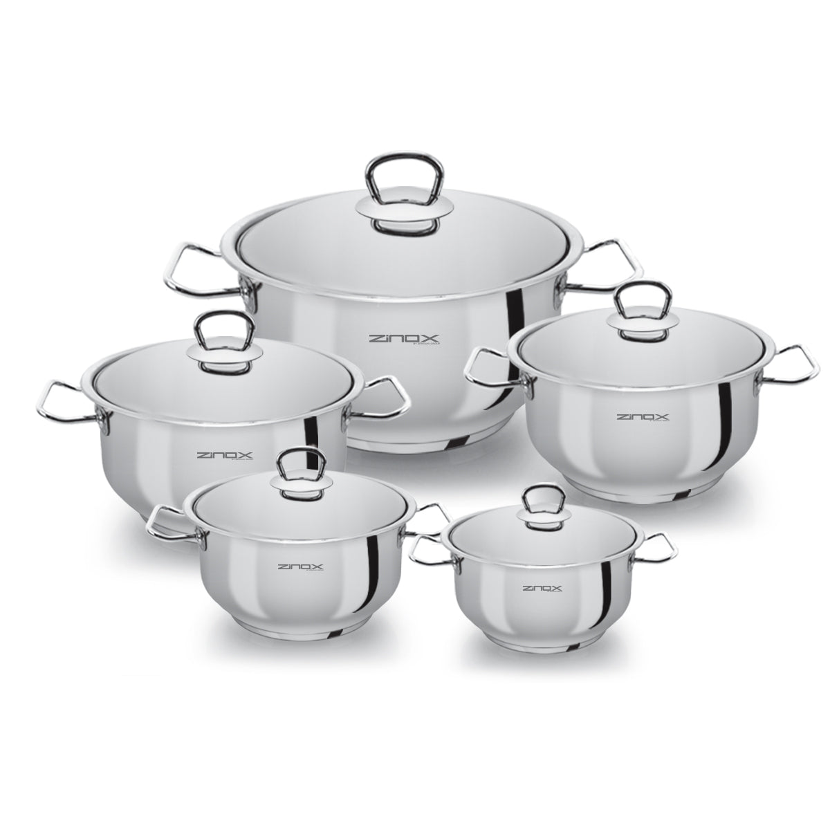 Zinox Smart 10-piece cookware set (18 - 20 - 22 - 24 - 28)