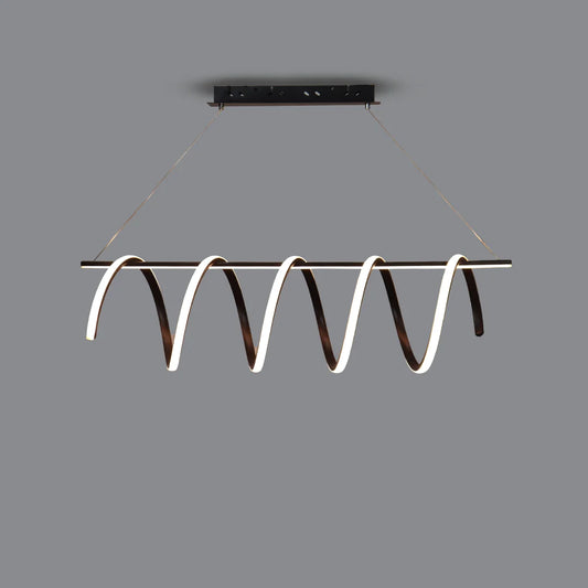 Track Chandelier with Suspension - Black (code:576)