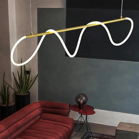 Track chandelier - shiny gold (code:579)