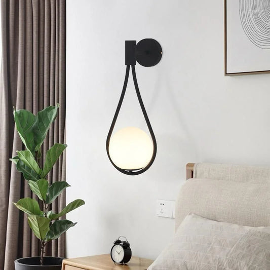 Racket wall lamp –Black – (code:217)