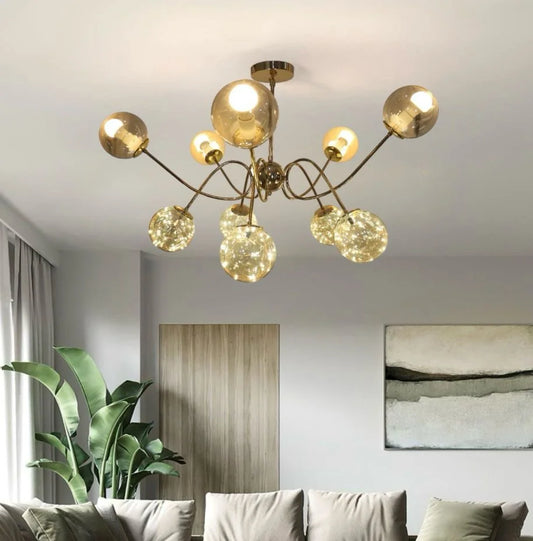 Chandelier-Shiny Gold/ Code : 206