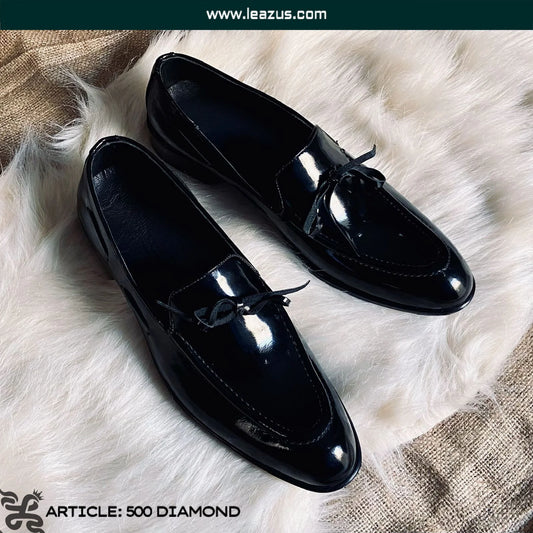 Leather Verne Classic Loafer  – 500 DIAMOND