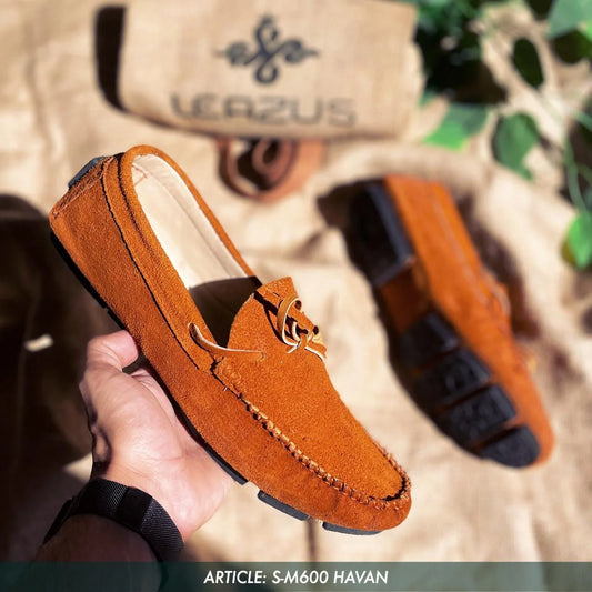 LEATHER MOCCASIN SHOES – S-M600