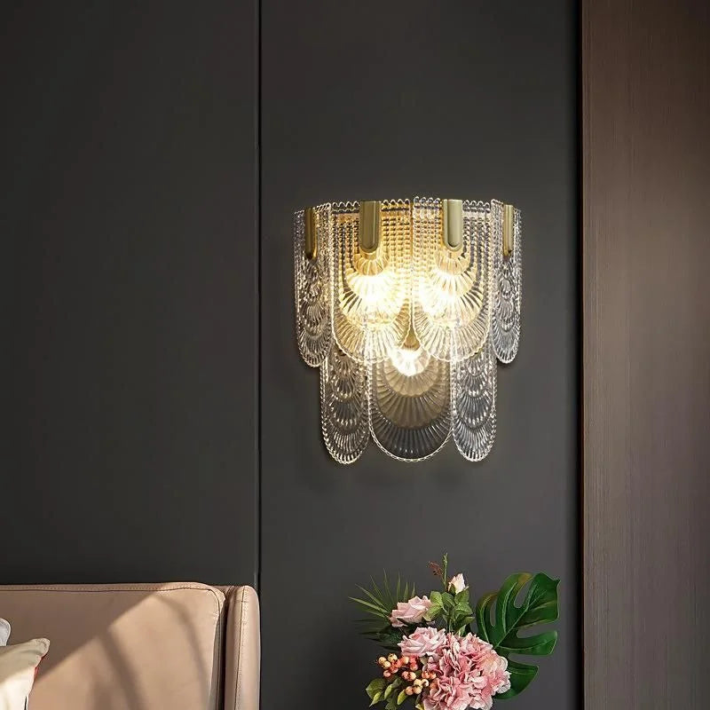 Oval decorative glass-Code : 340
