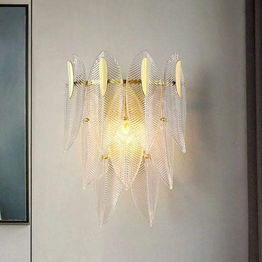 Leaf wall lamp : Code : 357