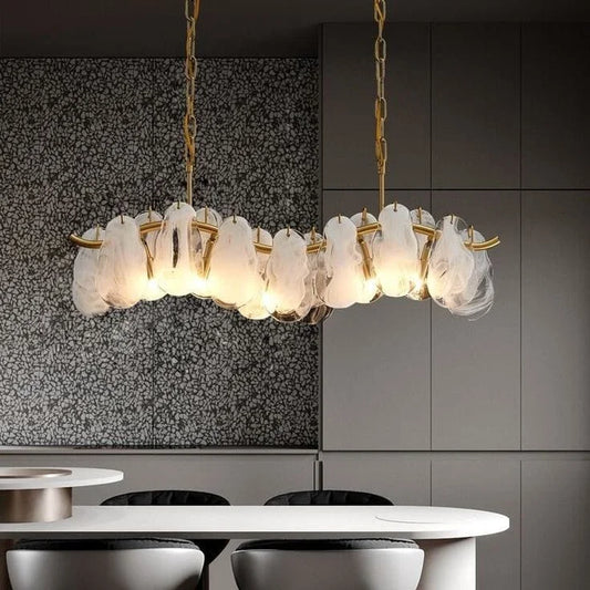 Double oval chandelier (code:377)