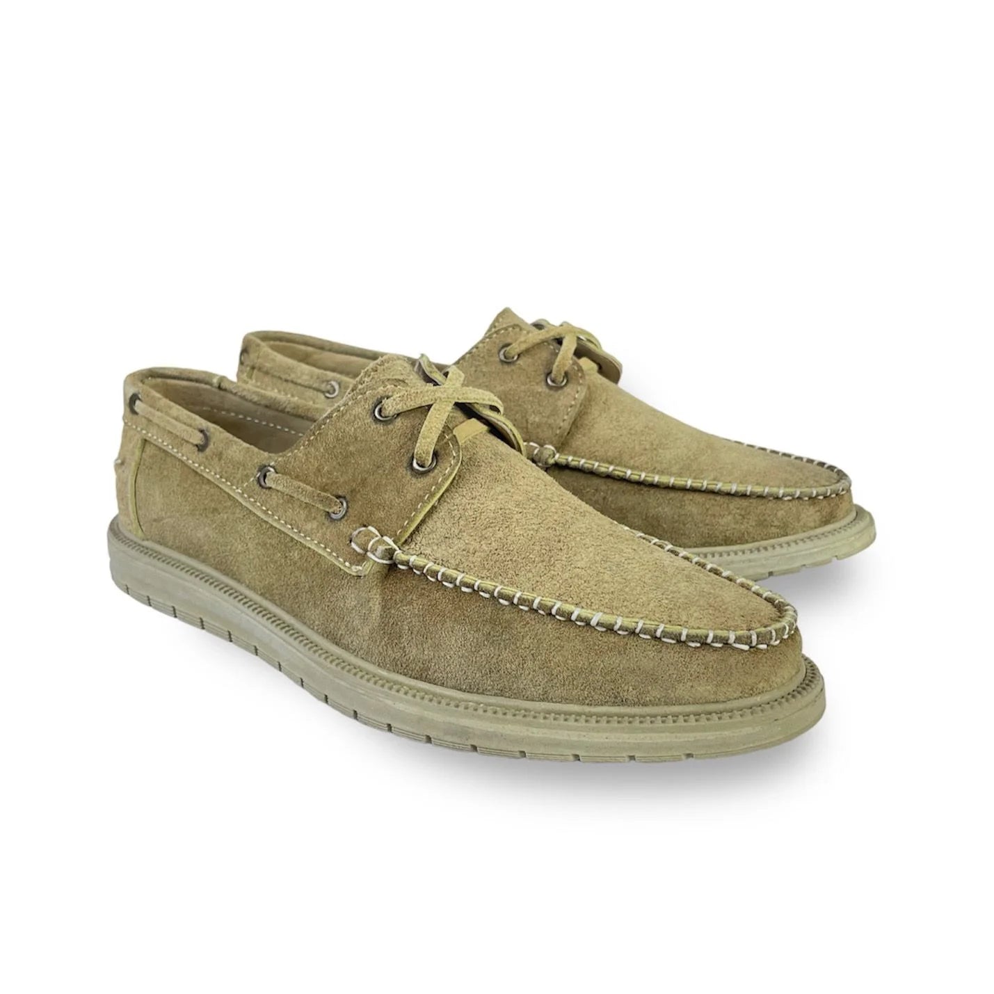Leather Suede Casual Shoes – S-SPAGU BEIGE